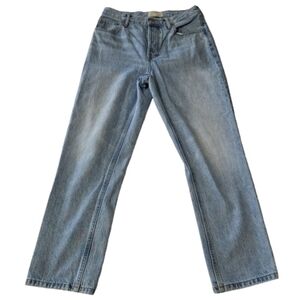 Everlane The 90s Cheeky Jean Button Fly Light Wash Organic Cotton Womens 27 Crop